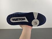 Louis Vuitton LV trainer denim dark blue original version X2 - 6
