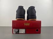 Air Jordan 4 Retro Levi's Black (Levi's Tag)  A02571-001 - 5