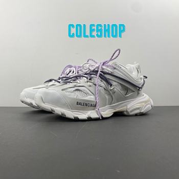 Balenciaga Track Trail Laces 3.0 straps white purple 800592 WTRHK 0010
