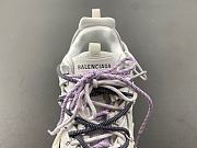 Balenciaga Track Trail Laces 3.0 straps white purple 800592 WTRHK 0010 - 5