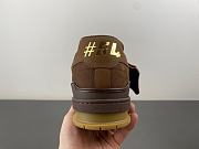 Louis Vuitton LV trainer coffee color LV co-branded original version X2 - 5