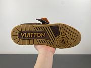 Louis Vuitton LV trainer coffee color LV co-branded original version X2 - 3