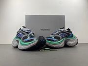 BALENCIAGA  10XL SNEAKERS BLACK/ GREY/ BLUE/ GREEN 15859 W2MV1 0315 - 5