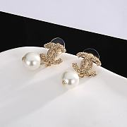Chanel Pearl Double C Earrings - 4