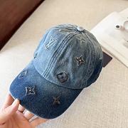 Lv denim baseball cap - 2