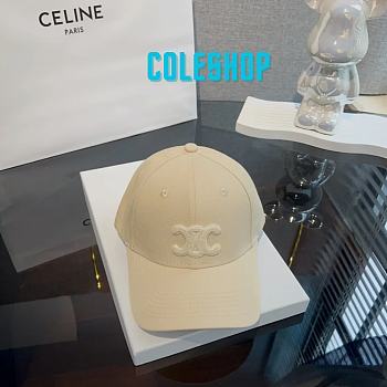 Ceiline Embroidered Lettered Baseball Cap Sunhat 