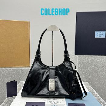 Summer new handbag top sell Prada designer N7556 Top quality black Size: 30.5*16.5*9cm