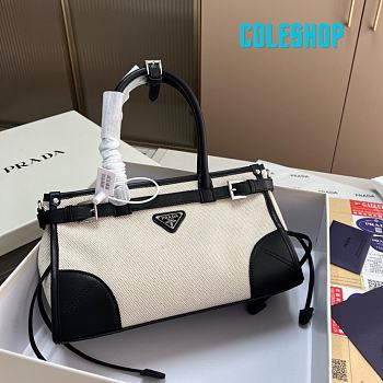 Prada Soft Lux design Canvans strap bag factory premium quality size 25×14×10cm