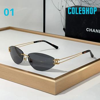 Chanel Fashion Without Frames Sunglasses Top quality many colors