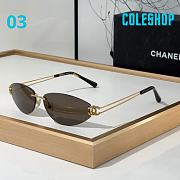 Chanel Fashion Without Frames Sunglasses Top quality many colors - 5