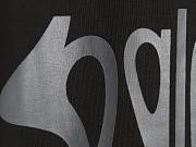 Balenciaga new 3M art letter print washed and worn short-sleeved T-shirt black - 2