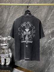 Chrome Hearts 25ss washed model black grey - 5