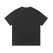 Louis Vuitton LV chain logo printed short-sleeved T-shirt black - 5