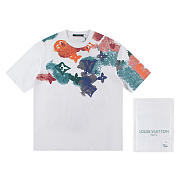Louis vuitto*2025 latest short-sleeved T-shirt white - 4