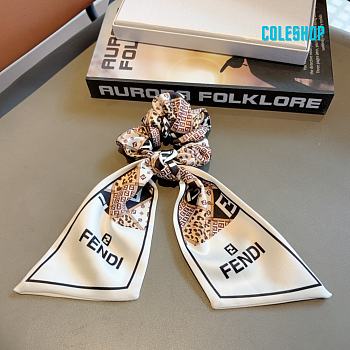 FENDI (Fendi) new ribbon ponytail hair ring butterfly colon hairband