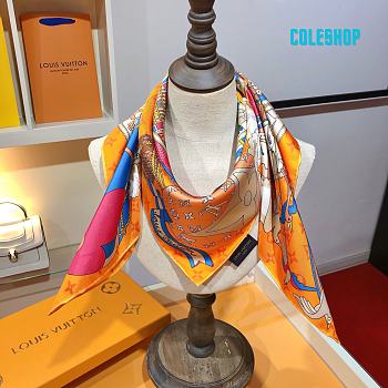 LV The original [JOURNEY] square scarf 90cm version