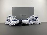 Balenciaga Men's Monday Shoe in Navy/white 825418 WDWTS 4090 - 4