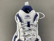 Balenciaga Men's Monday Shoe in Navy/white 825418 WDWTS 4090 - 3