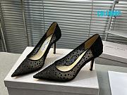 Jimmy Choo classic LOVE mesh series high heel 6cm - 1