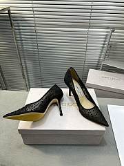 Jimmy Choo classic LOVE mesh series high heel 6cm - 4