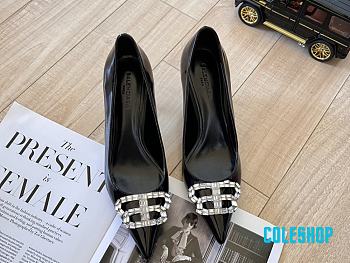 Balenciaga 2024 top catwalk new black 8cm