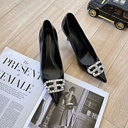 Balenciaga 2024 top catwalk new black 8cm - 5