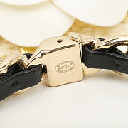 Chanel Love Pearl Leather Bracelet - 4