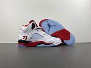 Air Jordan 5 Retro Fire Red Black Tongue (2025) HQ7978-101 - 4