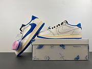 Air Jordan 1 Retro Low OG SP Fragment x Travis Scott Sail Military Blue DM7866-104 - 6