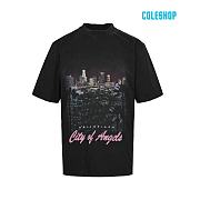 Balenciaga Parisian Los Angeles night scene short-sleeved balck - 1