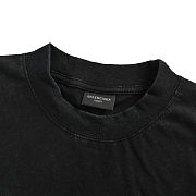 Balenciaga Parisian Los Angeles night scene short-sleeved balck - 4