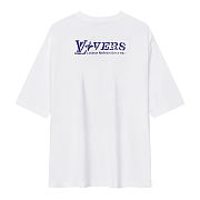 LV Embellished Graphic Cotton T-Shirt 1AHCKM  - 3