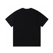 Balmain 2025 new printed short-sleeved T-shirt black - 5