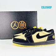 Air Jordan 1Retro Low OG Quai 54 Black Tour Yellow Red IB8836-007 - 1