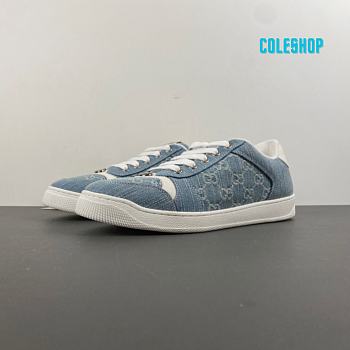Gucci Lovelight Series Screener Levi's Denim Blue 708295 OYLAO 5380