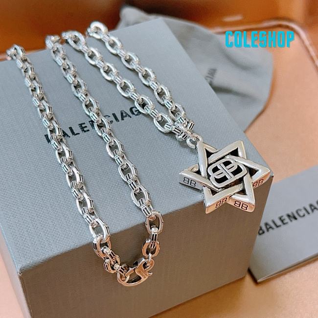Balenciaga necklace retro style  - 1