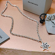 Balenciaga necklace retro style  - 5