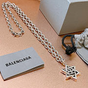 Balenciaga necklace retro style  - 3