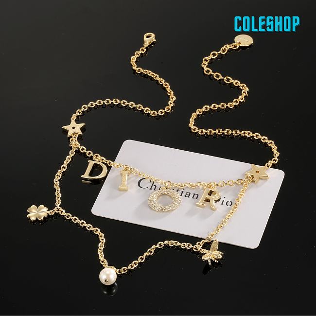 Dior necklace is exquisite and elegant - 1