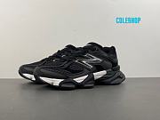 New Balance 9060 Shoe Palace Black Silver  U9060PNR - 1
