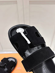 Hermes Chypre Sandal  Black for men andm woman - 4