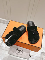 Hermes Chypre Sandal  Black for men andm woman - 2