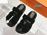 Hermes Chypre Sandal  Black for men andm woman - 1