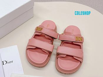 DIOR classic sandals pink