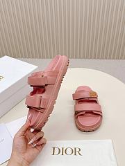 DIOR classic sandals pink - 6