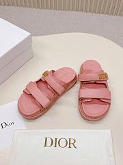 DIOR classic sandals pink - 3