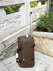 LV travel bag with wheels monogram brown size 32cm*55cm*28cm - 3