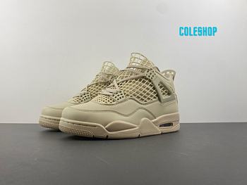 Air Jordan 4 Retro Net Rattan (Women's) FN7251-200
