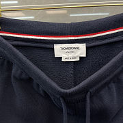 Thom Browne Men's Engineered Stripe Sweat Pant Navy  - 2