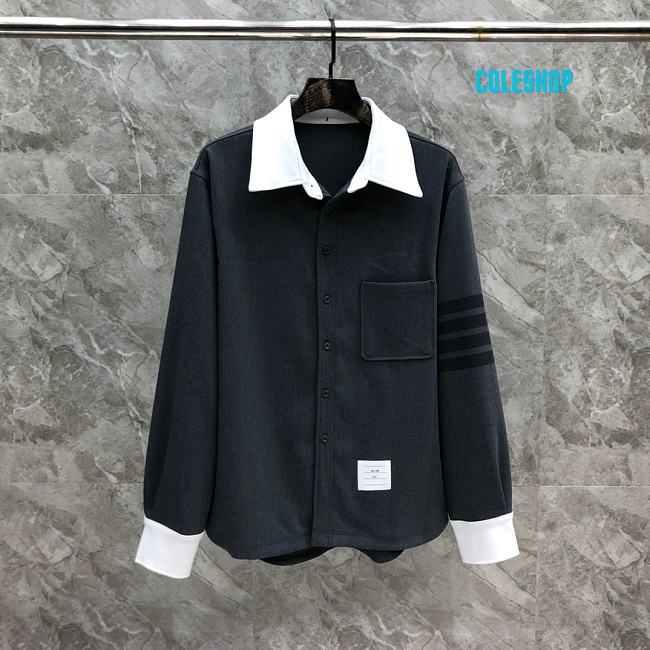 Tom browne black grey shirt  - 1